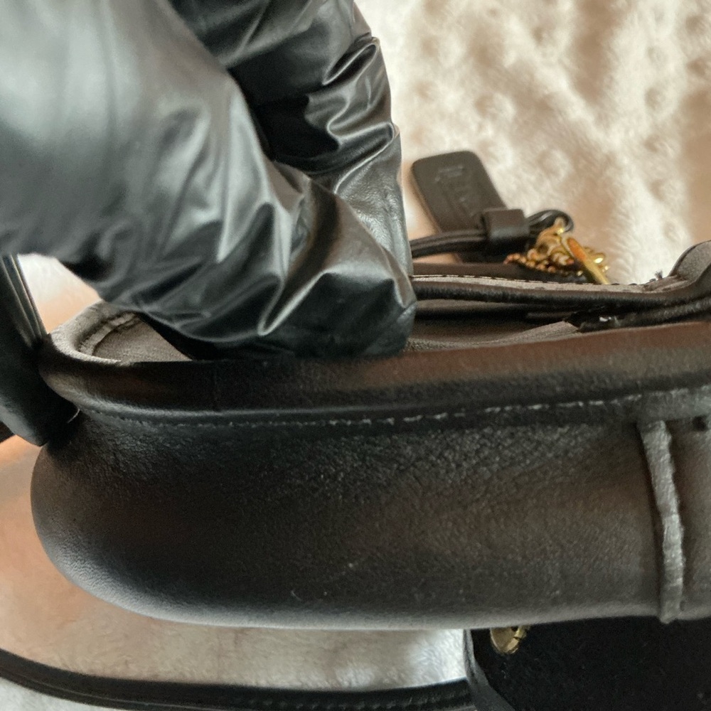 Coach Black Leather Crossbody Belt Bag - Picture 10 of 10